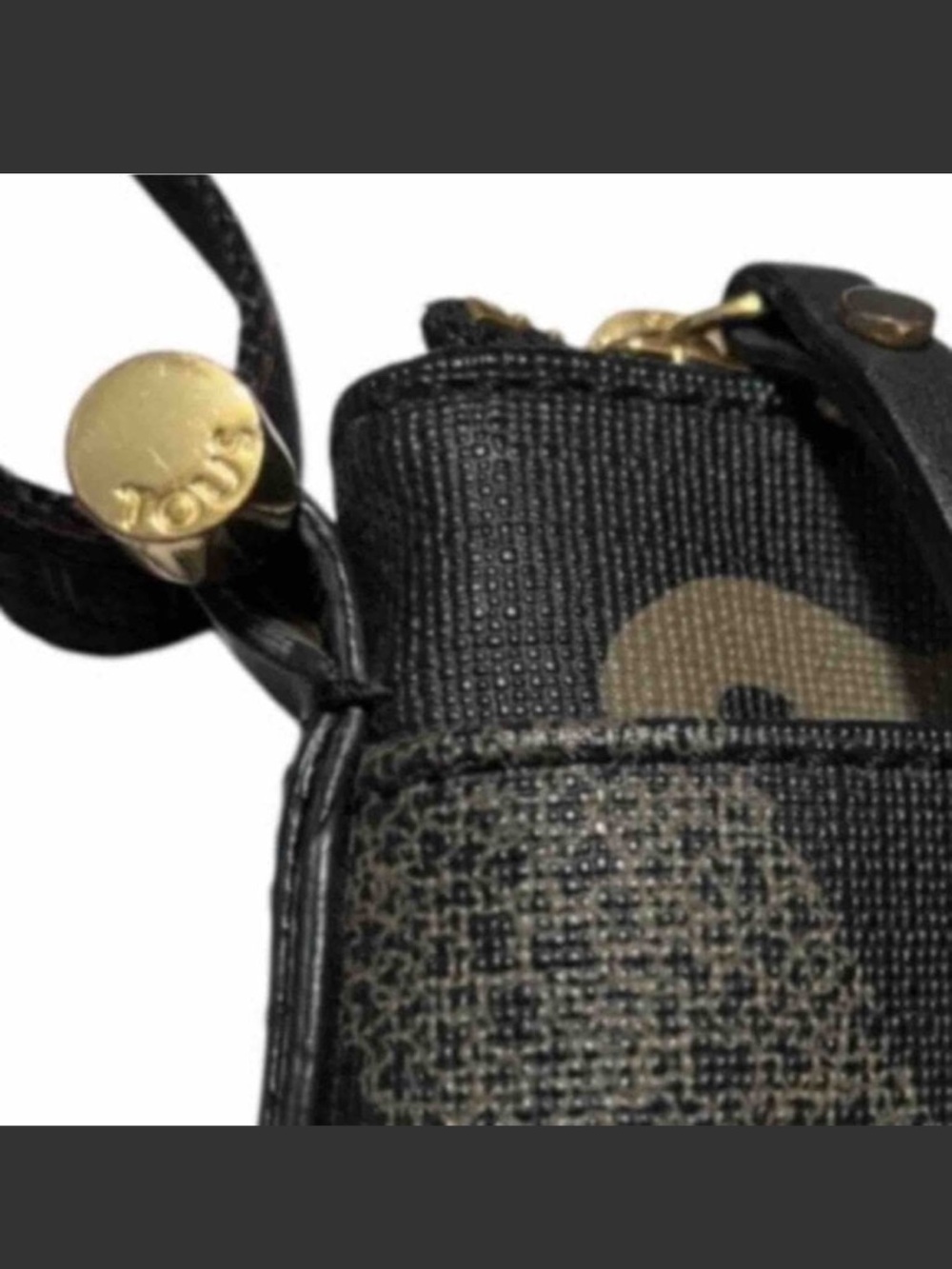 TOUS Men’s Camouflage Crossbody Bag in Olive and Black - Picture 5 of 9